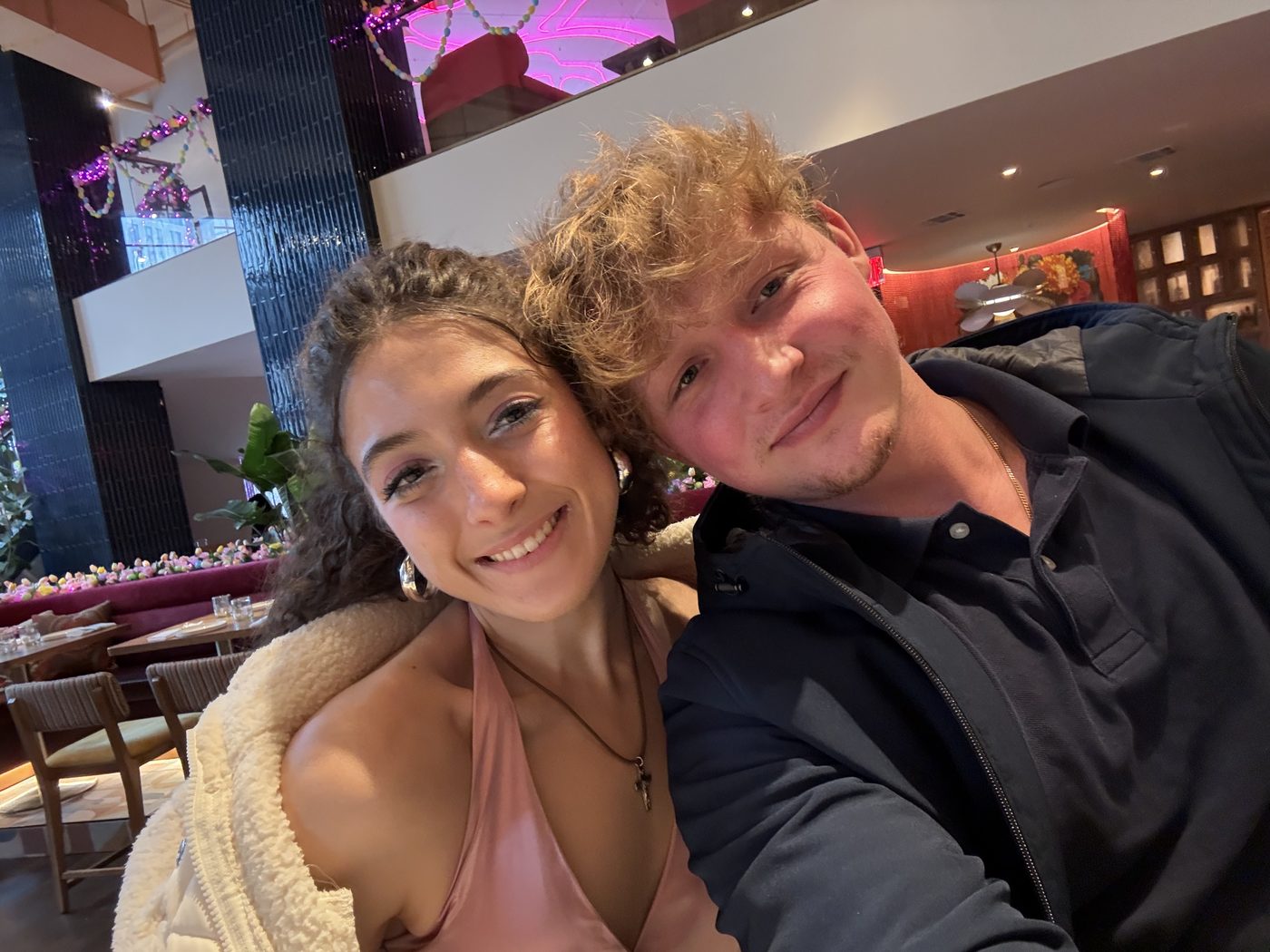 Micah and his girlfriend